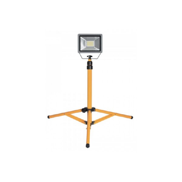 Proiettore led 30w con treppiede piatto ribimex (faretto)