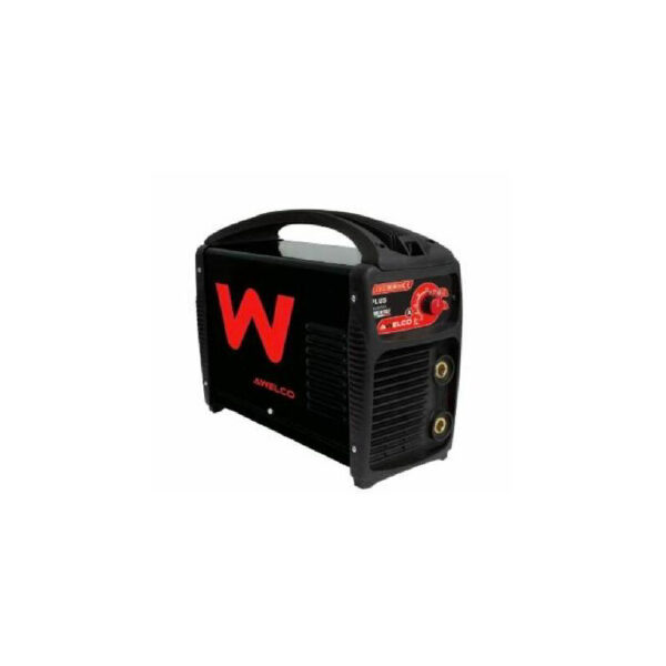 Saldatrice a elettrodi MMA Inverter Awelco Plus 210 Compresa di baule con ruote